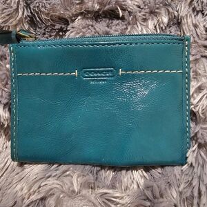 Vintage coach card wallet